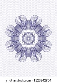 Blue passport money rossete