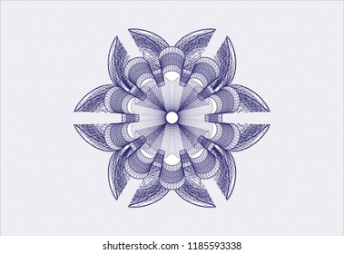 Blue passport money rossete
