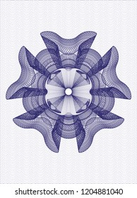 Blue passport rossete