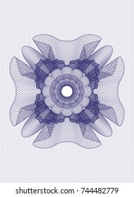 Blue passport rossete