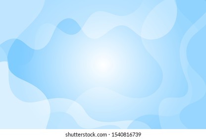 Blue pastel geometric vector background. Abstract illustration wallpaper for template website, cover social media business advertising. minimal style. 