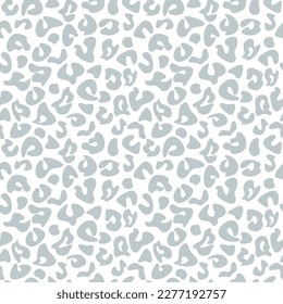 Blue pastel spots seamless pattern vector. backdrop illustration. Geometric wallpaper, leopard background, fabric, textile, animal skin print, wrapping paper or package design.