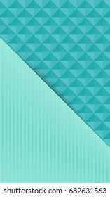 Blue pastel square abstract background for card. Vector illustration.