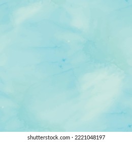 Blue Pastel Texture. Water Art Ocean. Water Seamless Seamless Ocean. Sea Pastel Vector Template. Sea Gradient Background. Light Watercolor Background. Blue Watercolor Ocean. Green Ocean Background.