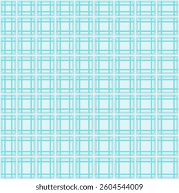 Blue patchwork quilt gingham tartan vichy check plaid grid seamless pattern tablecloth blanket