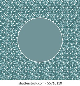 blue pattern