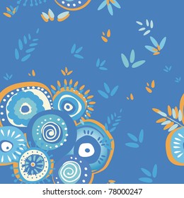 blue pattern