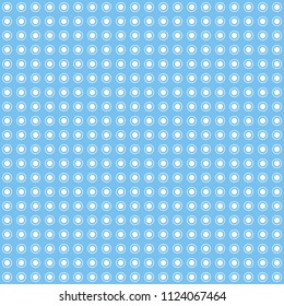 Blue pattern circles polka dots, Blue vector background