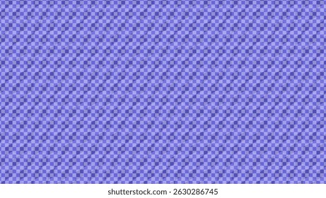 Padrão Azul Com Cubo No Fundo Transparente Do Tabuleiro De Verificação. Textura Geométrica Com Cubos E Grade. Ilusão óptica 3d. Bg Azul Abstrato Com Design De Verificador. Gráfico Vetorial Tecnológico Com Blocos De Geometria.