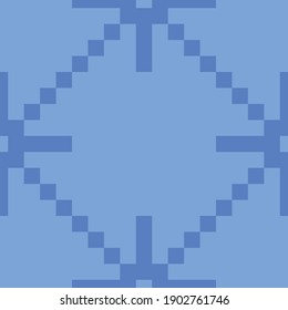 Diseño de motivos azules de estilo moderno. Vector abstracto de moda.