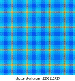 Blue Pattern textile seamless tartan plaid vector texture. illustration design