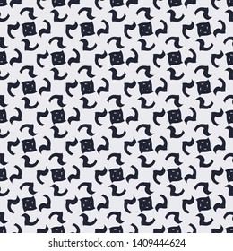 Blue pattern. Trendy luxury product branding template with label pattern for packaging. Vector design.