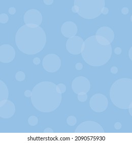 Blue Pattern. Vector illustration blue seamless pattern or background or wallpaper.