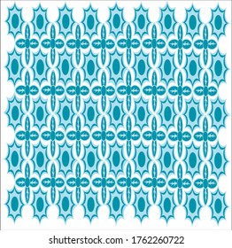blue pattern is very suitable to be used as a wallpapper wall, or a part of clothing