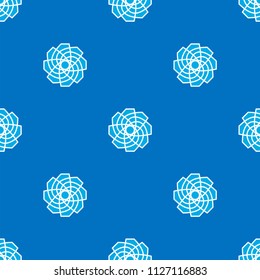 Blue patterns on blue background, seamless background
