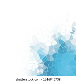 blue pebbles. abstract vector background