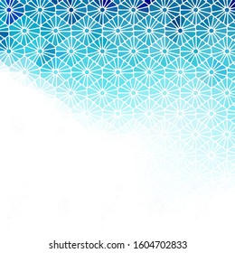 Blue pebbles, pebbles, tiles. Modern colorful poster. Art design for your design project. Vector illustration EPS10.