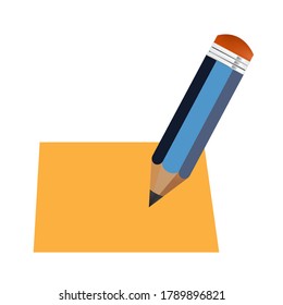 blauer Stift auf weißem Hintergrund