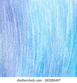 Blue pencil sky (vector)