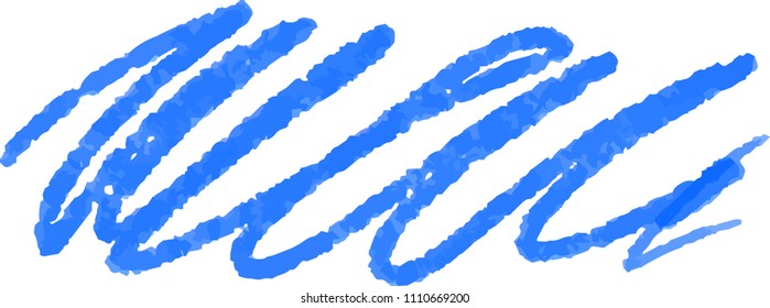 Blue Pencil stroke 6