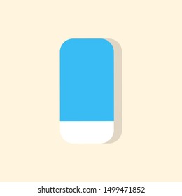 blue phone case  icon in flat style isolated. Vector Symbol illustration.