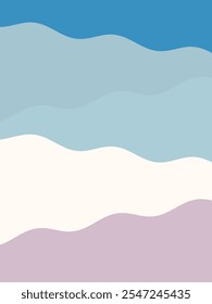 Blue and pink abstract background design. Vector illustration for banner, poster.