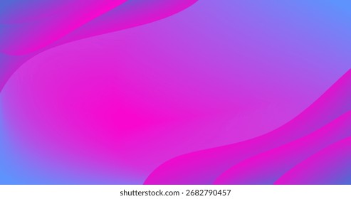 Fundo abstrato rosa azul com malha de fluido gradiente no espaço de cópia