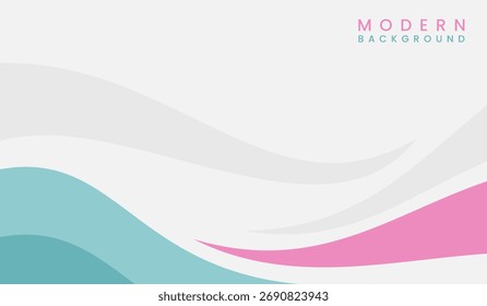 Ilustración vectorial de fondo geométrico abstracto azul y rosa