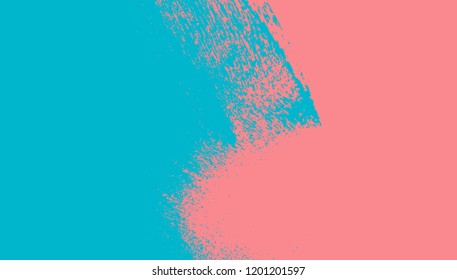 blue and pink abstract grunge brush vector texture background