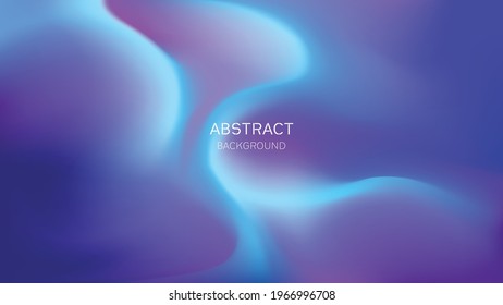 Abstrakte Kunst für NeonFarbverlauf-Malerei auf Blau-Rosa, Hintergrund und Hintergrund