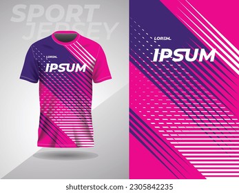 blue pink abstract sports jersey football soccer racing gaming motocross cycling running