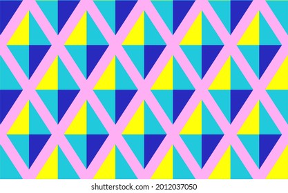 fondo rosa azul Resumen textura de triángulo de poli bajo