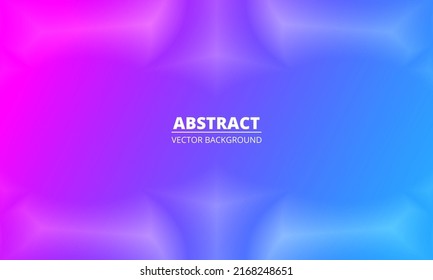 Blue   pink bright abstract background and vector frame effect   futuristic geometric shapes  Colorful gaming futuristic cyberpunk concept abstract bacground  Vector illustration