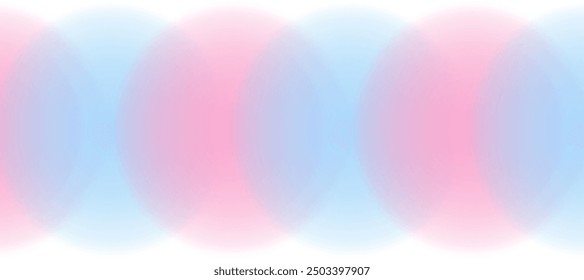 Círculos azules y rosados como fondo	
