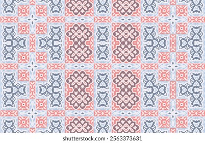 Blue and pink color design pattern