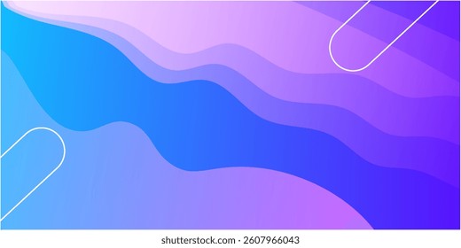 Blue and pink color gradient background. Vector illustration