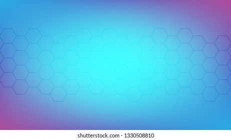 Blue and pink color mix Minimal geometric patterns modern style background. ( vector )