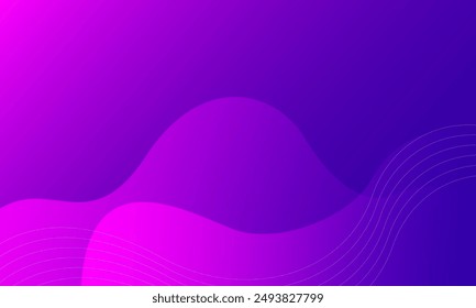 Blue and pink color wave background. Eps10 vector