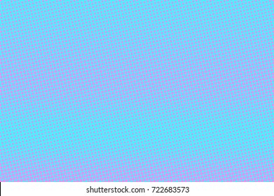 Blue and pink dotted halftone vector background. Winter seasonal banner template. Textured dotted pattern. Horizontal dotted gradient. Pop art design. Pastel halftone texture. Violet blue background