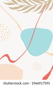 Blue and Pink Drawing Set Vector Memphis Background. Linear Brush Invitation. Feminine Lady Template. Nude Shapes Fashion Illustration.