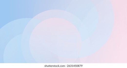 blue and pink gradation.abstract frame background.colorful.minimalist.circle effect style.eps 10