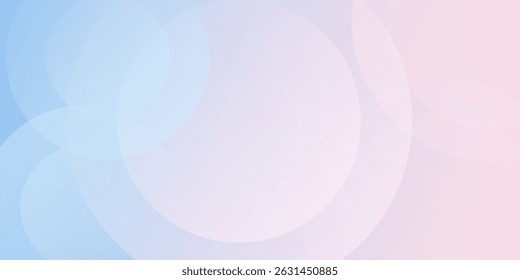 blue and pink gradation.abstract frame background.colorful.minimalist.circle effect style.eps 10
