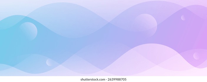 Blue and pink gradations .wave shape effect style. Modern background. Simple design. Vector illustration