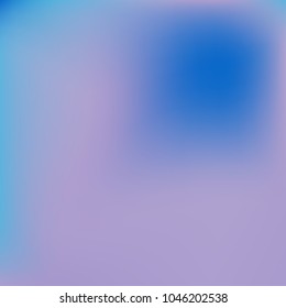 Blue and pink gradient. Abstract blue background. Colorful light design. Soft blurred backdrop. Colorful mesh background. Abstract modern style. Plain mesh illustration. Multicolor smooth background.