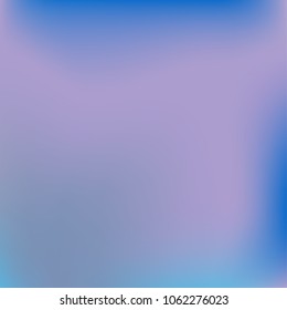 Blue and pink gradient. Abstract blue background. Colorful light design. Soft blurred backdrop. Colorful mesh background. Abstract modern style. Plain mesh illustration. Multicolor smooth background.