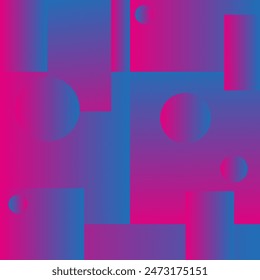 Blue and pink gradient abstract background