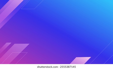 Blue pink gradient abstract geometric background.   Used to decorate advertisements, publications, Eps10 vector
