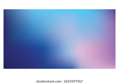 Blaurosa Farbverlauf-Hintergrund mit glattem Farbübergang für moderne Designprojekte und kreative Präsentationen