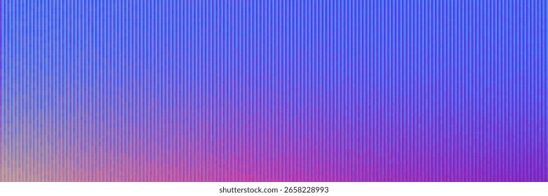 Blue Pink Gradient BG, Vibrant Striped Pattern, Glowing Lines Background, Futuristic Neon Wallpaper. Digital Tech Seamless Texture. Vector backdrop