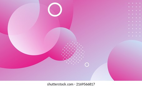 Blue and pink gradient geometric background. Geometric wallpaper with circle. for presentation design. Vermilion base for website, print, base for banners, wallpapers, business cards, brochure